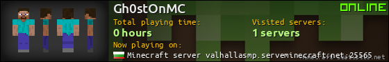 Gh0stOnMC userbar 560x90