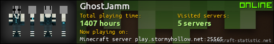 GhostJamm userbar 560x90