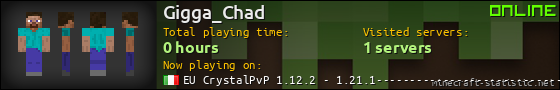 Gigga_Chad userbar 560x90