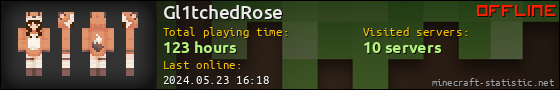 Gl1tchedRose userbar 560x90