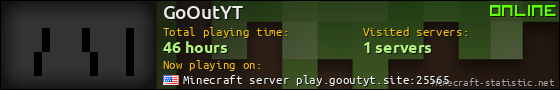 GoOutYT userbar 560x90
