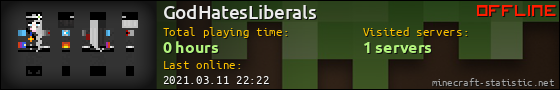 GodHatesLiberals userbar 560x90