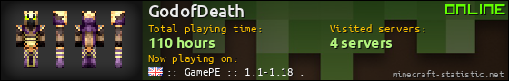 GodofDeath userbar 560x90