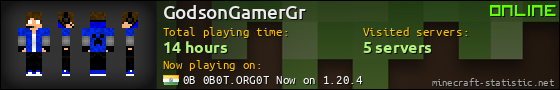 GodsonGamerGr userbar 560x90