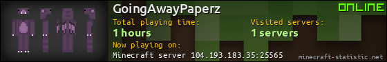 GoingAwayPaperz userbar 560x90