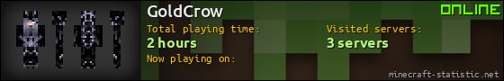 GoldCrow userbar 560x90