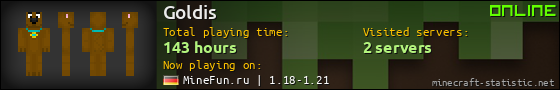 Goldis userbar 560x90