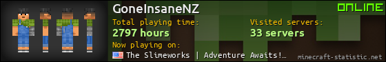 GoneInsaneNZ userbar 560x90