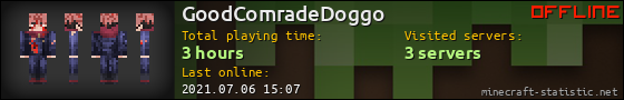 GoodComradeDoggo userbar 560x90