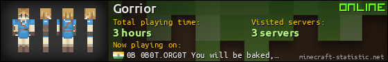 Gorrior userbar 560x90