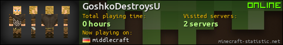 GoshkoDestroysU userbar 560x90