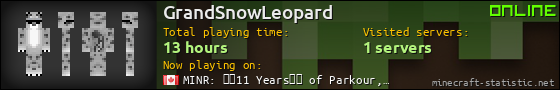 GrandSnowLeopard userbar 560x90