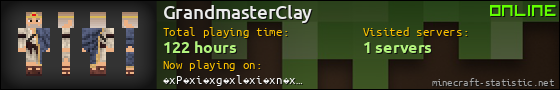 GrandmasterClay userbar 560x90