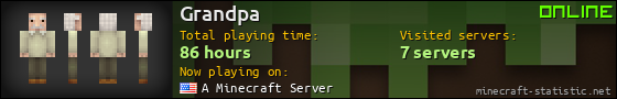 Grandpa userbar 560x90