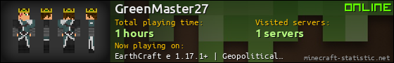 GreenMaster27 userbar 560x90