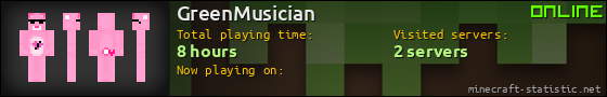 GreenMusician userbar 560x90