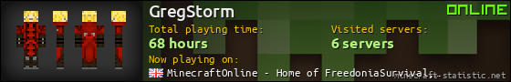 GregStorm userbar 560x90