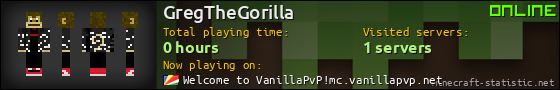 GregTheGorilla userbar 560x90