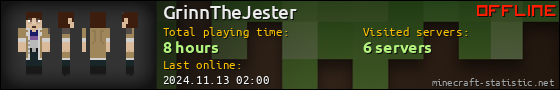 GrinnTheJester userbar 560x90