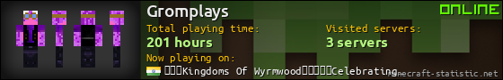 Gromplays userbar 560x90