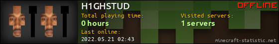 H1GHSTUD userbar 560x90