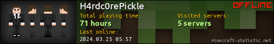 H4rdc0rePickle userbar 560x90