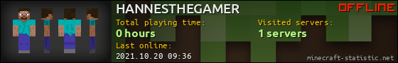HANNESTHEGAMER userbar 560x90