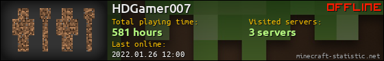 HDGamer007 userbar 560x90