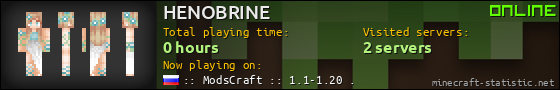 HENOBRINE userbar 560x90