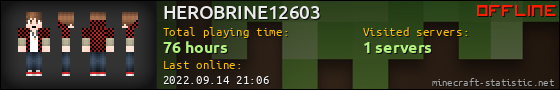 HEROBRINE12603 userbar 560x90