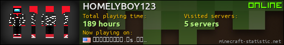 HOMELYBOY123 userbar 560x90