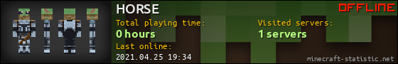 HORSE userbar 560x90