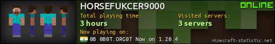 HORSEFUKCER9000 userbar 560x90