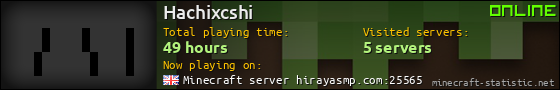 Hachixcshi userbar 560x90