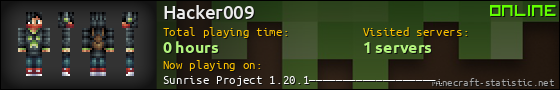 Hacker009 userbar 560x90