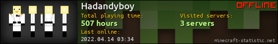 Hadandyboy userbar 560x90