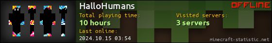 HalloHumans userbar 560x90