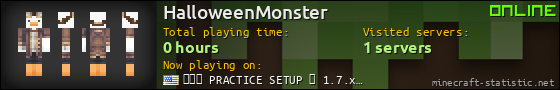 HalloweenMonster userbar 560x90