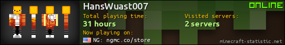 HansWuast007 userbar 560x90