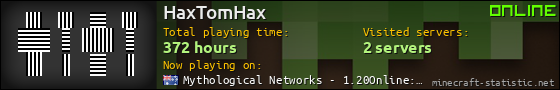 HaxTomHax userbar 560x90