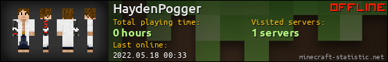 HaydenPogger userbar 560x90