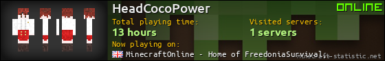 HeadCocoPower userbar 560x90