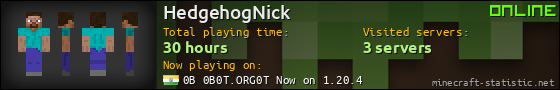 HedgehogNick userbar 560x90