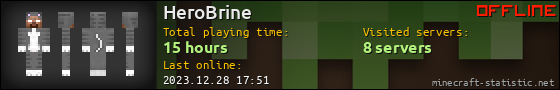 HeroBrine userbar 560x90