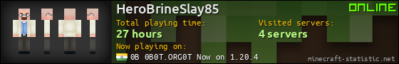 HeroBrineSlay85 userbar 560x90