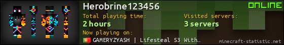 Herobrine123456 userbar 560x90