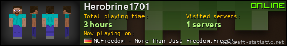 Herobrine1701 userbar 560x90