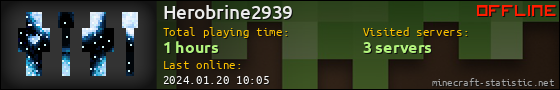 Herobrine2939 userbar 560x90