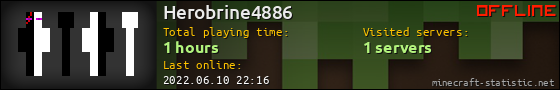 Herobrine4886 userbar 560x90