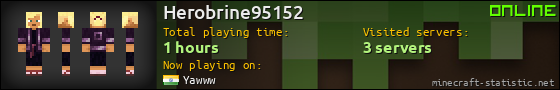 Herobrine95152 userbar 560x90